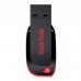 Sandisk Cruzer Blade Memoria USB 2.0 128GB - Ultra Compacta - Color Negro/Rojo (Pendrive)