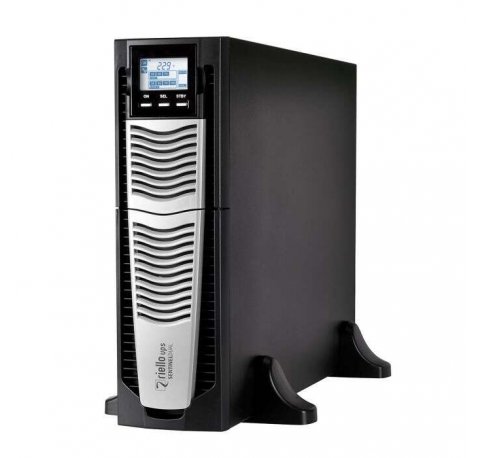 Riello UPS Sentinel Dual High Power SAI 10000VA 10000W - 2x IEC 320 C13, 3x IEC 320 C20, USB - Montaje en Rack 3U / Externo