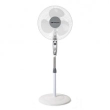 Orbegozo SF 0147 Ventilador de Pie - Potente Ventilacion de 3 Velocidades - Cabezal Oscilante y Multiorientable - Silencioso y Seguro - Altura Regulable