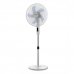 Orbegozo SF 1240 Ventilador de Pie - 3 Velocidades - 45W - Gran Caudal de Aire - Funcion Oscilante - Cabezal Inclinable - Altura Regulable - Panel Tactil - Temporizador Hasta 12 Horas - Mando a Distancia - Color Blanco