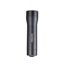 Philips Linterna LED - Autonomia hasta 6h - IPX4 - 170 Lumenes - Pilas Incluidas - Color Negro
