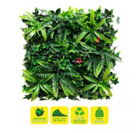 Sungarden Jardin Vertical Serie Verdeval 50x50cm - Color Verde