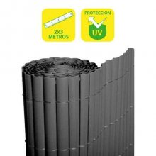 SunGarden Cañizo Plastico Doble Cara 2x3m - Color Gris Oscuro SunGarden Cañizo Plastico Doble Cara 2x3m - Color Gris Oscuro