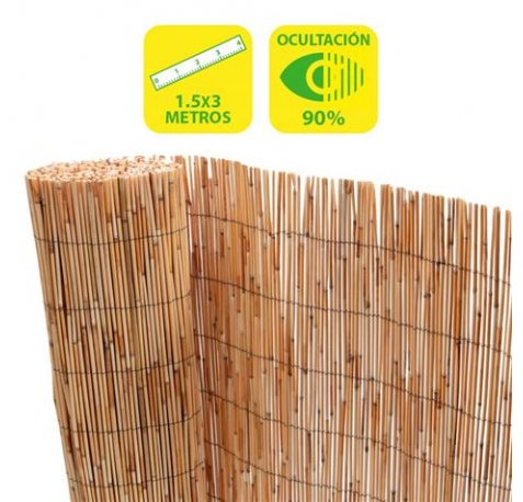 Sungarden Cañizo Natural Entero 1.5x3m - Color Marron