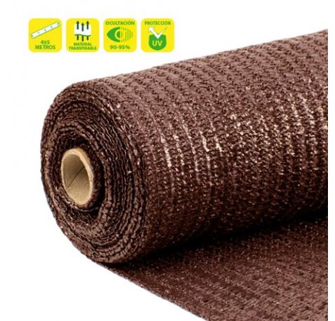 Sungarden Malla de Sombreo 4x5m - Color Marron