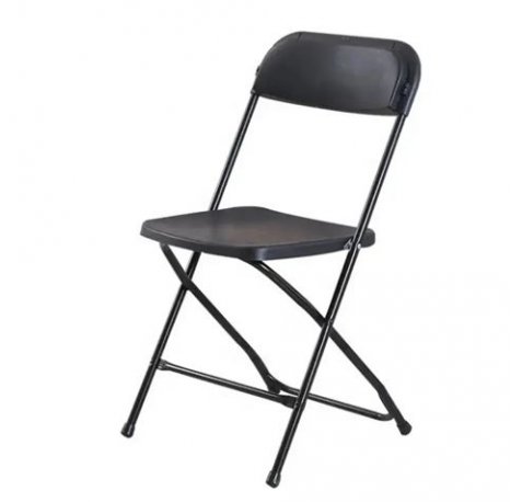 Sungarden Silla Resina Plegable 80x50x45cm - Color Negro