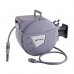 Sungarden SG0165 Manguera 20 Metros - Recogedor Automatico con Guia - Funcion de Retraccion Lenta - Soporte Para Instalacion en Pared - Giro 180 - Color Gris