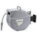 Sungarden SG0166 Manguera 30 Metros - Recogedor Automatico con Guia - Funcion de Retraccion Lenta - Soporte Para Instalacion en Pared - Giro 180 - Color Gris