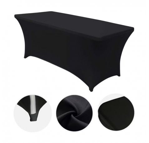Sungarden Funda Para Mesa de Resina 240x74x74cm - Color Negro