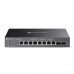 TP-Link Omada SG2210XMP-M2 Switch 10 Puertos - Gestionado - 8xRJ45 PoE+ 2.5Gbps - 2xSFP 10Gbps - Soporta QOS - Conmutacion hasta 80Gbps - Color Negro