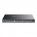 TP-Link Omada SG2452LP Switch 52 Puertos - Semigestionable - 32xRJ45 PoE+ 1Gbps - 16xRJ45 PoE++ 1Gbps - 4xSFP 1Gbps - Soporta QOS - Conmutacion 104Gbps - Carcasa Metalica - Color Negro