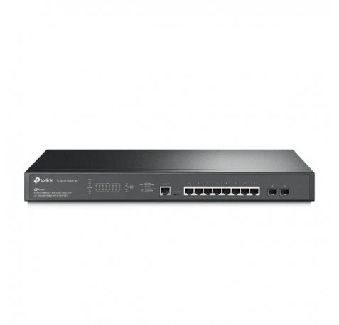 TP-Link Omada SG3210XHP-M2 Switch 10 Puertos - Gestionado - 8xRJ45 2.5Gbps - 2xSFP 10Gbps - Soporta QOS - Conmutacion hasta 80Gbps - 2 Ventiladores Internos - Color Negro
