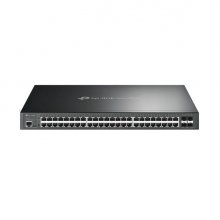 TP-Link Omada SG3452XP Switch 52 Puertos - Gestionado - 48xRJ45 PoE+ 1Gbps - 4xSFP+ 10Gbps - Soporta QOS - Conmutacion hasta 176Gbps - Carcasa Metalica - Color Negro