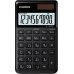 Casio SL-1000SC Calculadora de Bolsillo - Pantalla Extragrande de 10 Digitos - Alimentacion Solar y Pilas - Color Negro
