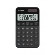 Casio SL-310YC Calculadora de Bolsillo con Pantalla LCD de 10 Digitos - Calculo de Impuestos - Alimentacion Solar y Pilas - Compacta y Ligera - Color Negro