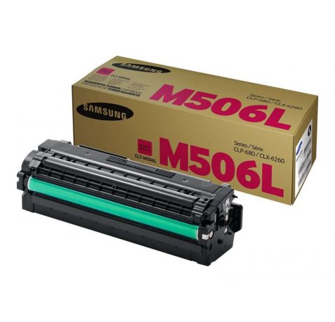 Samsung CLP680 / CLX6260 Magenta Cartucho de Toner Original - CLT-M506L / SU305A