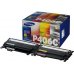 Samsung CLP360 / CLX3305 Pack de 4 Cartuchos de Toner Originales - CLT-P406C / SU375A