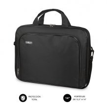 Subblim Estuche Oxford PortÃ¡til 13.3" a 14" - ProtecciÃ³n reforzada - Correas Ajustables -  Bolsillo Exterior - Color Negro