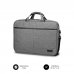 Subblim Maletin Elite Portatil de 13.3" a 14" - Fabricado en Poliester Oxford - Doble Cremallera - Color Gris