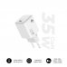 Subblim Cargador de Pared GaN 35W - USB-C -  Carga rÃ¡pida - Color Blanco