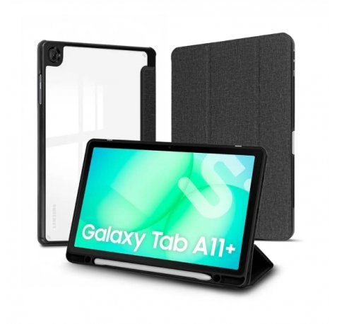 Subblim Clear Shock Funda para Samsung Galaxy Tab A11+ 11" - Antigolpes - Funcion Atril - Color Negro