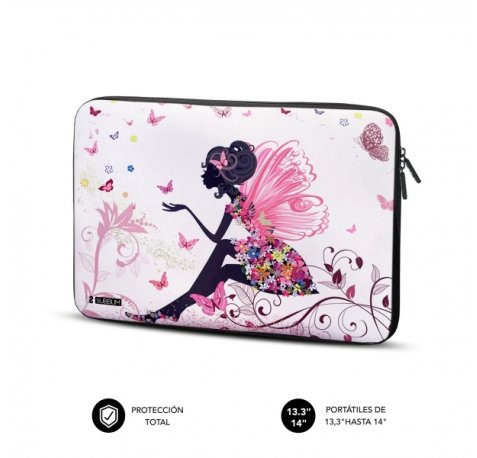 Subblim Funda Trendy de Neopreno PortÃ¡til de 13.3" a 14"- Resistencia a Golpes y Caidas - Colores Varios