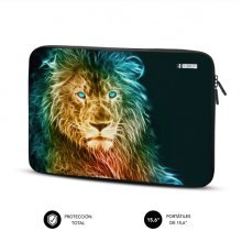 Subblim Funda Trendy de Neopreno PortÃ¡til de 15,6"- Resistencia a Golpes y Caidas - Color Lion