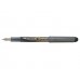 Pilot Pluma Estilografica V-Pen Silver - Desechable - Tinta Liquida - Punta de Acero - Trazo de 0.5mm - Color Negro