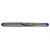 Pilot Pluma Estilografica V-Pen Silver - Desechable - Tinta Liquida - Punta de Acero - Trazo de 0.5mm - Color Azul