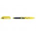 Pilot Rotulador fluorescente borrable Frixion Light - Punta de fibra biselada - Trazo de 1mm / 3.5mm - Color Amarillo (12 uds)
