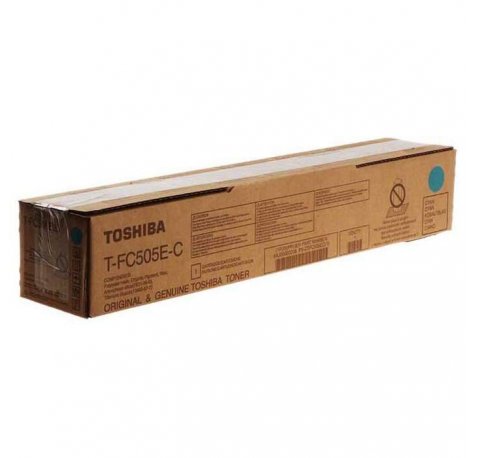Toshiba T-FC505EC cyan | Toner original -