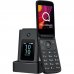 TCL One Touch 4043 Telefono Movil Pantalla Principal 3.2", Secundaria 1.77" Bluetooth 5.0 - Camara 2MP - Base de Carga - Color Gris Oscuro