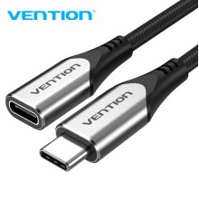 Vention Cable Alargador USB-C 3.1 Macho a USB-C Hembra - 1m - Color Gris