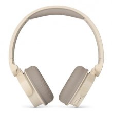 Philips TAH3209 Auriculares Inalambricos Onâ??Ear - Bluetooth 5.3 - 25h de Reproduccion - Microfono con Reduccion de Ruido - Plegable y Ligero con Almohadillas de Espuma Viscoelastica - Color Beige