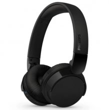 Philips Auriculares Supraaurales Inalambricos - Bluetooth 5.3 - Autonomia hasta 55h - Microfono Integrado - Bateria 600mAh - Conector USB-C - Plegable - Alcance 10m - Altavoz de 32mm - Color Negro