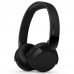 Philips Auriculares Supraaurales Inalambricos - Bluetooth 5.3 - Autonomia hasta 55h - Microfono Integrado - Bateria 600mAh - Conector USB-C - Plegable - Alcance 10m - Altavoz de 32mm - Color Negro