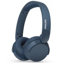 Philips Auriculares Supraaurales Inalambricos - Bluetooth 5.3 - Autonomia hasta 55h - Microfono Integrado - Bateria 600mAh - Conector USB-C - Plegable - Alcance 10m - Altavoz de 32mm - Color Azul