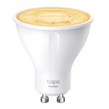 TP-Link Tapo L610 Bombilla Inteligente Wi-Fi Regulable GU10 350lm - Luz Calida 2700K - Control de Voz - Control Remoto - Ahorro de Energia