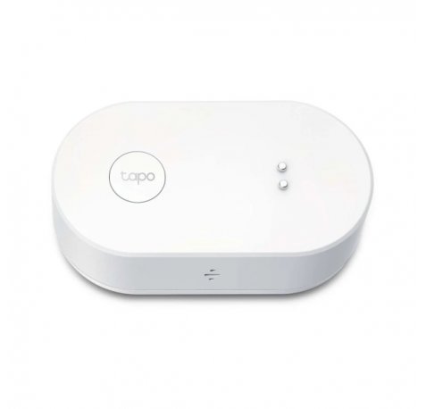 TP-Link Tapo T300 Detector de Fugas de Agua - 6 Sondas - Temperatura Regulable - Alerta Sonora 90dB - IP67 - 2 Pilas AAA - Compatible con Asistentes Virtuales - Color Blanco