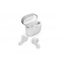 Philips Auriculares Intraurales Inalambricos - Bluetooth 5.3 - Autonomia hasta 28h - TWS - IPX4 - Alcance 10m - Conector USB-C - Color Blanco