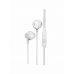 Philips TAUE101 Auriculares Inâ??Ear con Microfono - Sonido de Graves Bass Sound - Controladores 14.2mm con Iman Neodimio - Sensibilidad 106dB - Cable 1.2m con Jack 3.5mm - Color Blanco