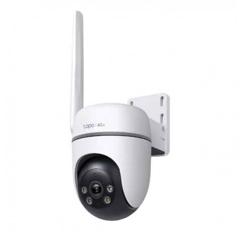 TP-Link Tapo TC40GW Camara de Seguridad para Exterior - IP66 - WiFi - Ethernet - Vision Nocturna - Color Blanco y Negro
