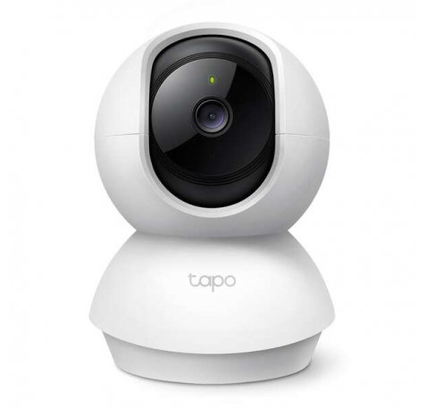 TP-Link Tapo TC71 Camara de Vigilancia 2K Wi-Fi - Rotacion 360Âº - Vision Nocturna - Deteccion de Movimiento y Notificaciones - Alarma de Luz y Sonido - Audio Bidireccional