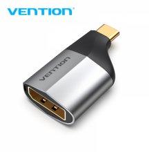 Vention Adaptador USB-C Macho a DisplayPort Hembra - Color Gris