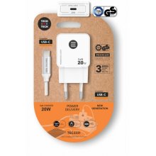 TechOneTech Cargador de Pared UltrarrÃ¡pido GaN 20w Blanco + cable USB-C