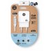 TechOneTech Cargador de Pared UltrarrÃ¡pido GaN 20w Blanco + Cable Apple