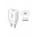 TechOneTech Basik Cargador de Pared 1 Puerto USB-A 12W - Color Blanco