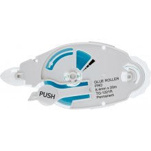 Plus Recambio de Adhesivo Permanente 8.4mm x 20m para Pro Roller (10 uds)