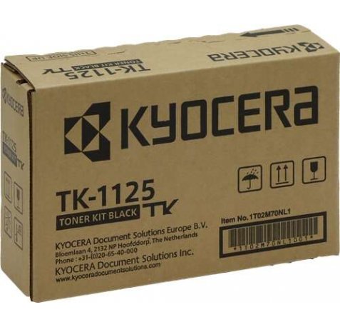 Kyocera TK1125 Negro Cartucho de Toner Original - 1T02M70NL0 / 1T02M70NL1