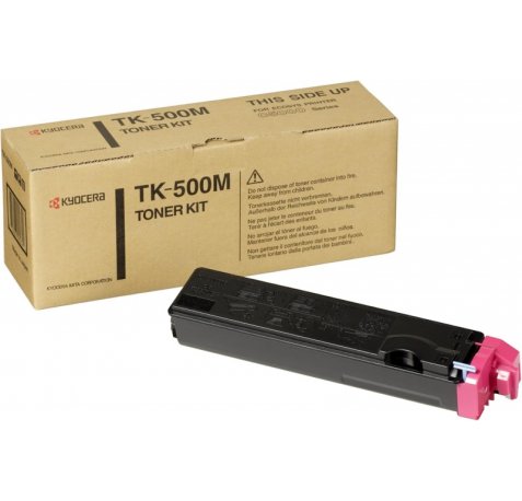 Kyocera TK500M Magenta Cartucho de Toner Original - 370PD4KW/TK500M